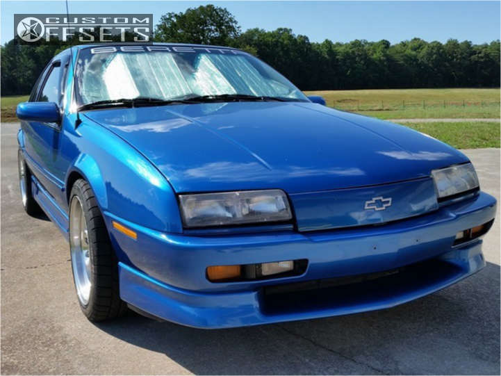 1993 Chevrolet Beretta with 17x8 30 Whistler Kr1 and 225/45R17