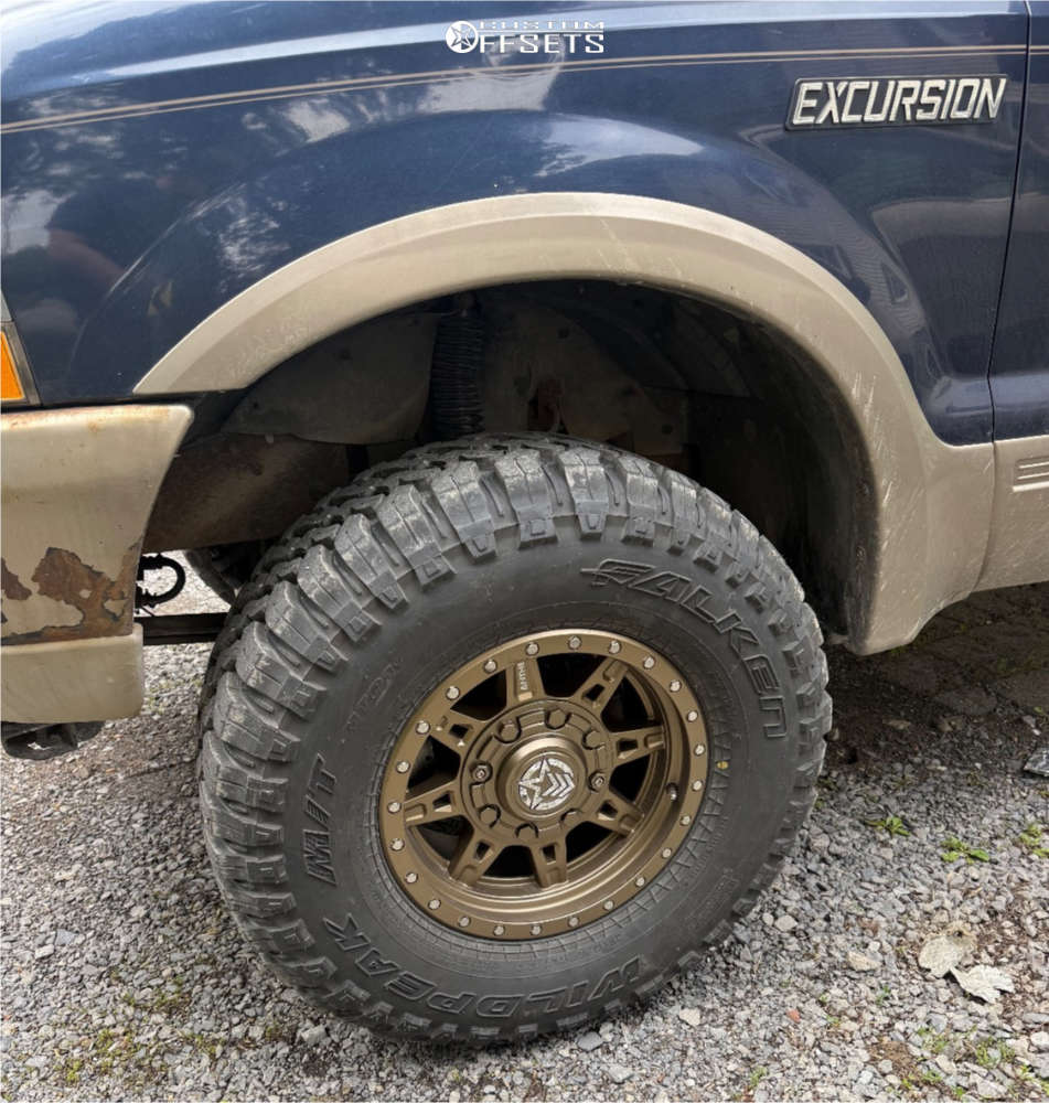 2003 Ford Excursion with 17x9 -12 Anthem Off-Road Rogue and 35/12.5R17 ...