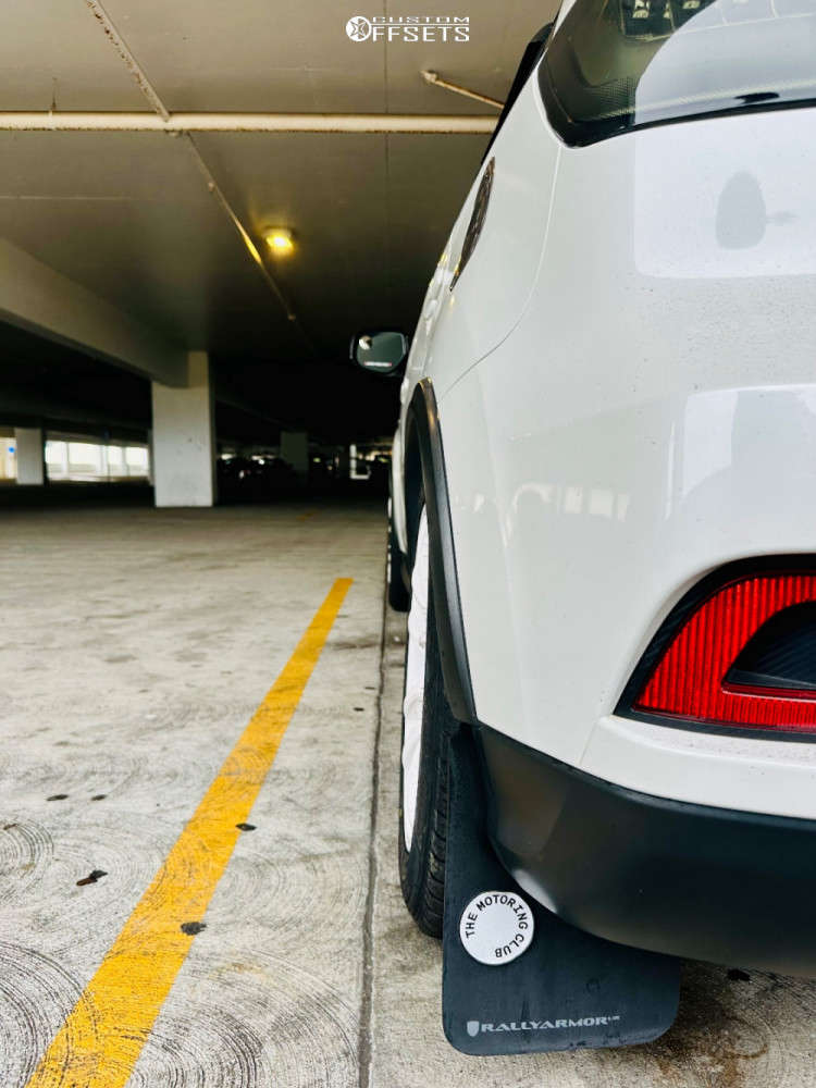 2019 Mitsubishi Outlander Sport with 18x8.5 35 Vors Tr4 and 235/55R18 ...