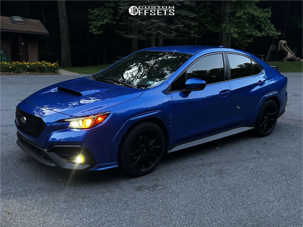 2024 Subaru WRX with 18x8.5 38 Enkei TSV and 245/40R18 Toyo Tires ...