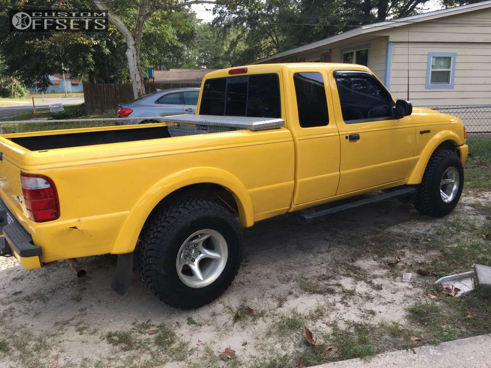 2002 Ford Ranger with 15x10 -40 Axe Offroad Series 639 and 31/10.5R15 ...