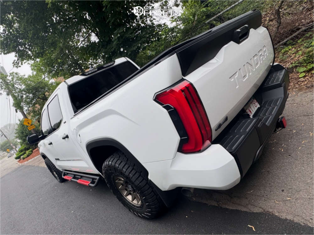 2025 Toyota Tundra with 18x9 0 Icon Alloys Compression and 33/12.5R18 ...