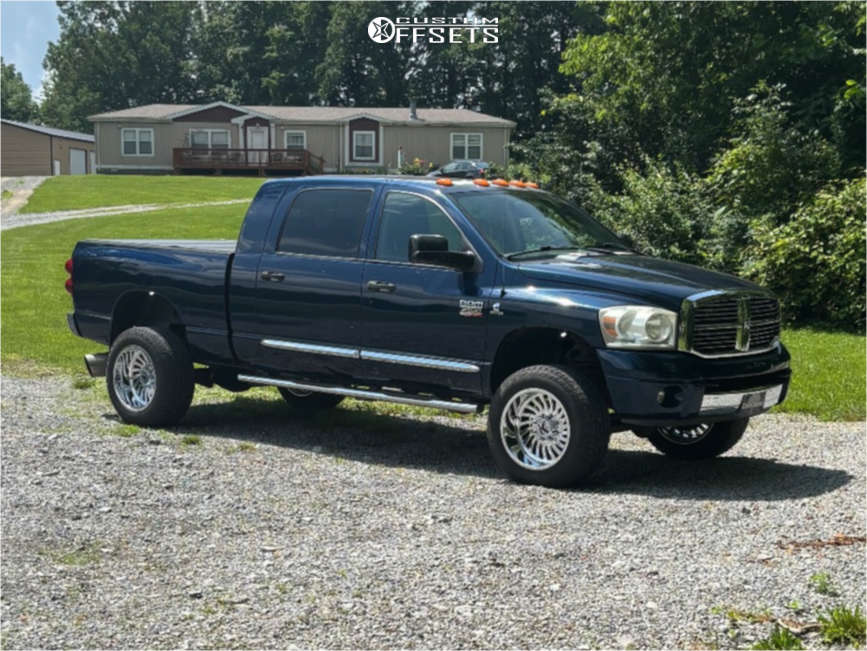 2008 Dodge Ram 3500 with 20x12 -44 KG1 Forged Abyss and 33/12.5R20 ...
