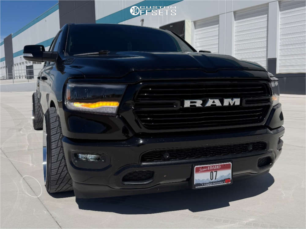 2020 Ram 1500 with 22x12 -51 ARKON OFF-ROAD Caesar and 285/35R22 Venom ...