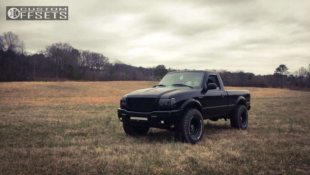 2003 Ford Ranger with 15x8 -19 Vision D Window and 33/12.5R15 ...