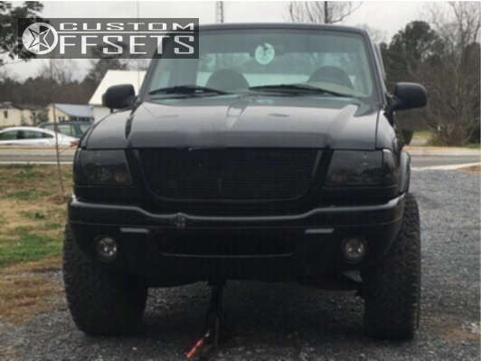 2003 Ford Ranger with 15x8 -19 Vision D Window and 33/12.5R15 ...