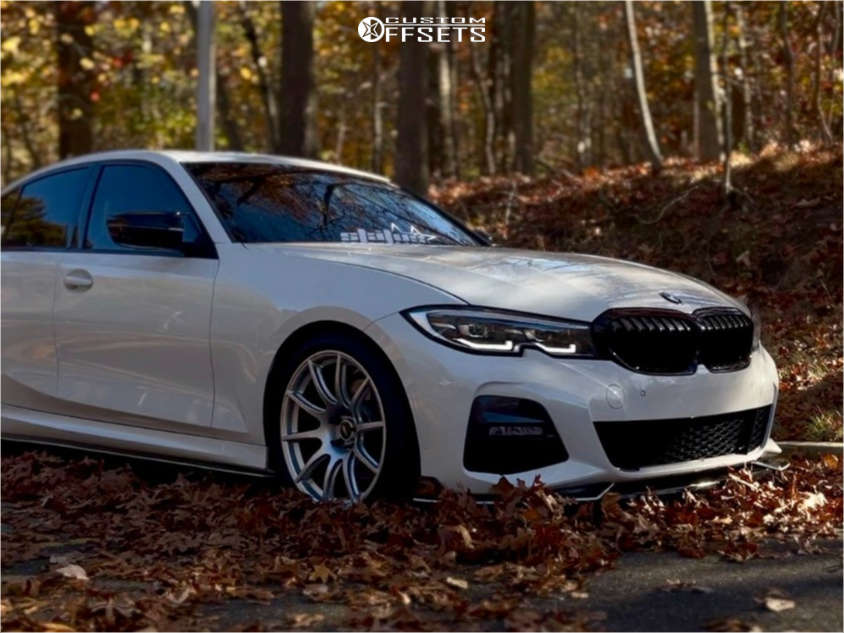 2020 BMW 330i XDrive with 19x9 28 Apex Sm-10 and 255/35R19 Pirelli ...