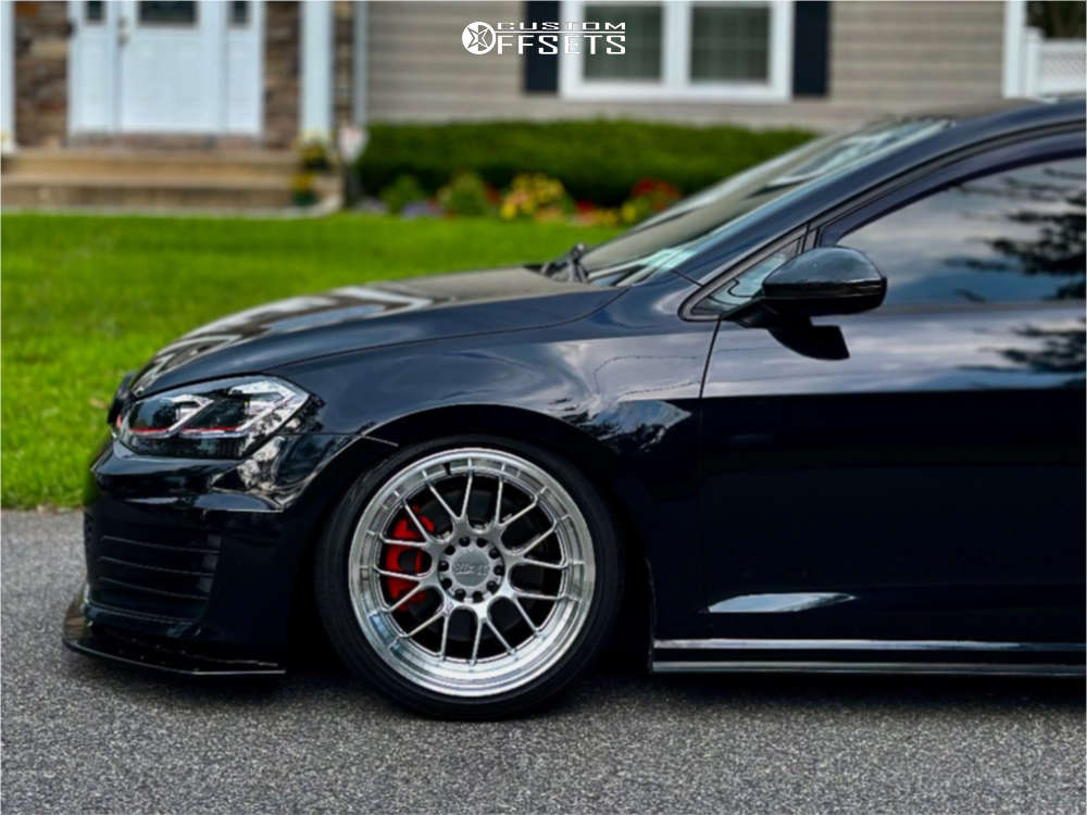 2016 Volkswagen GTI with 18x8.5 45 F1R F21 and 225/40R18 Arroyo Ultra ...