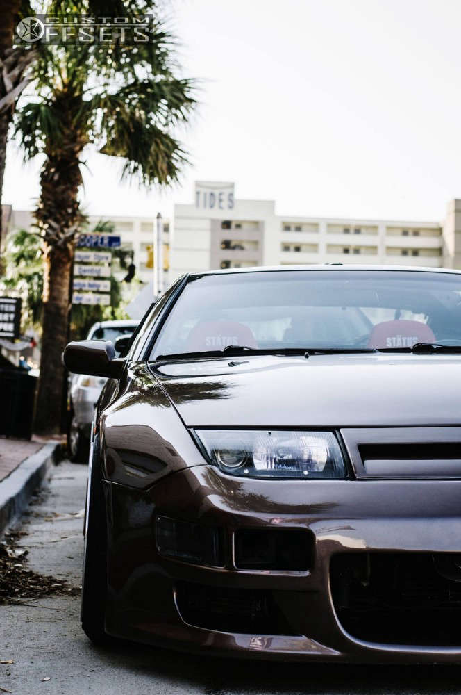 1994 Nissan 300ZX with 18x10.5 20 SSR Sp1 and 235/40R18 Federal