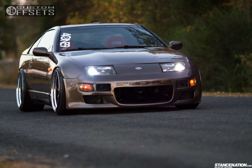 1994 Nissan 300ZX with 18x10.5 20 SSR Sp1 and 235/40R18 Federal