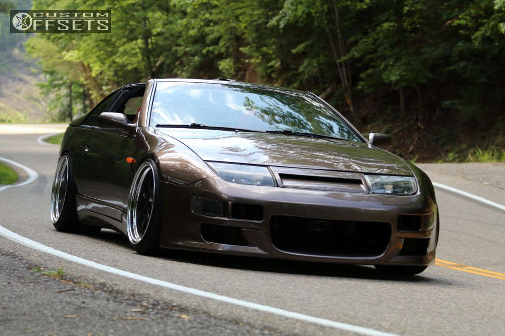 1994 Nissan 300ZX with 18x10.5 20 SSR Sp1 and 235/40R18 Federal