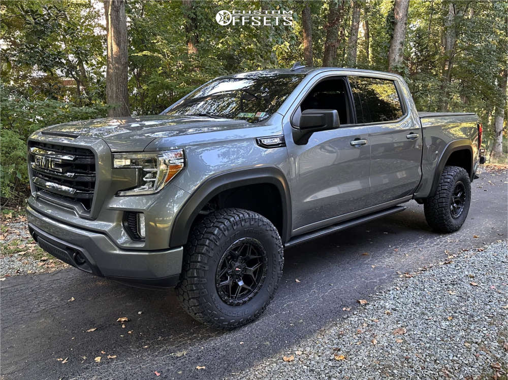 358　GMC RTT5.5 2021 GMC Sierra 1500 with 18x9 -12 Vortek Vrt-603 and 35/12.5R18