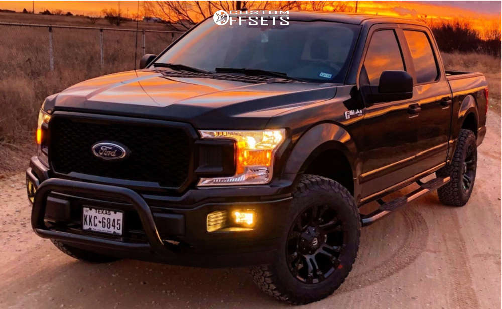 2018 Ford F-150 with 20x9 1 Fuel Vapor and 275/65R20 BFGoodrich
