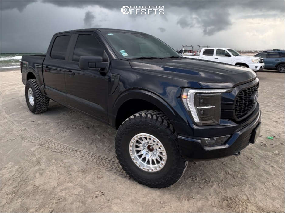2023 Ford F-150 with 17x9 -12 KMC Km445 and 35/12.5R17 Toyo Tires Open ...