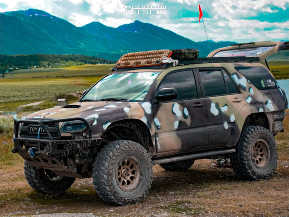 2005 Toyota 4Runner with 17x8.5 -10 Stealth Custom Series Ray 10 and 35 ...
