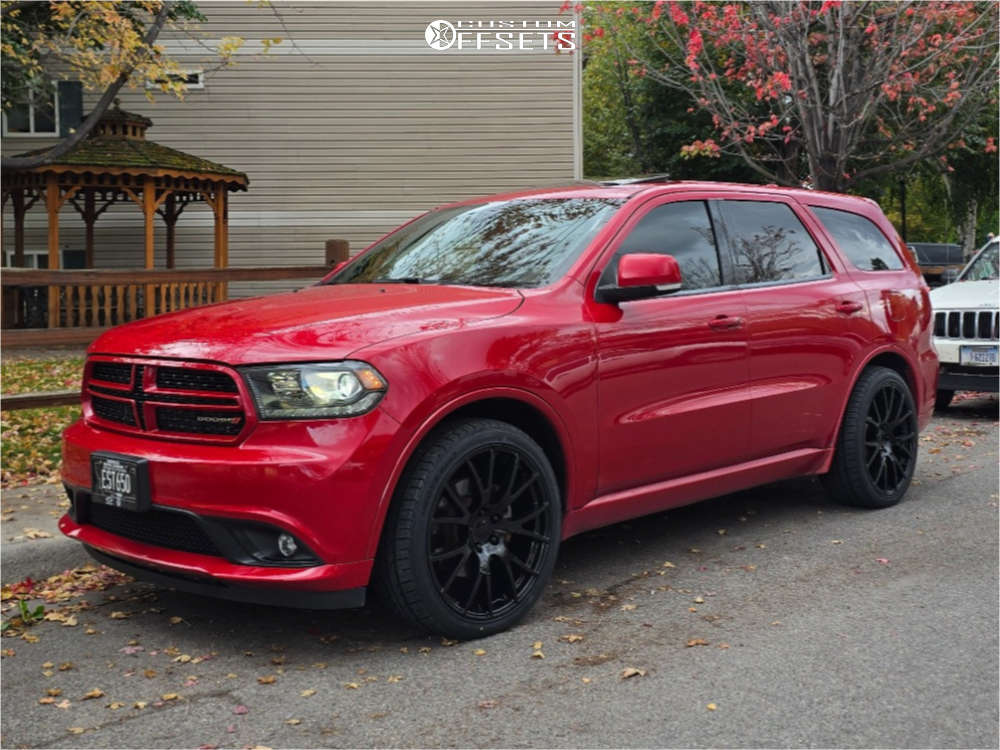 2015 Dodge Durango with 22x9.5 35 OE Performance 161 and 265/40R22 ...