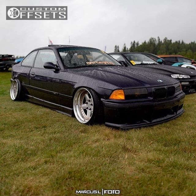 1993 BMW M3 with 17x11 12 OZ Racing Ac and 225/35R17 Falken Fk452