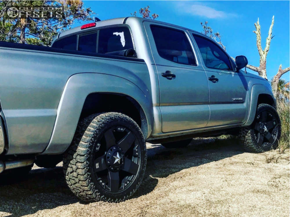 2015 Toyota Tacoma with 20x8.5 10 XD Xd775 and 265/50R20 AMP Terrain ...