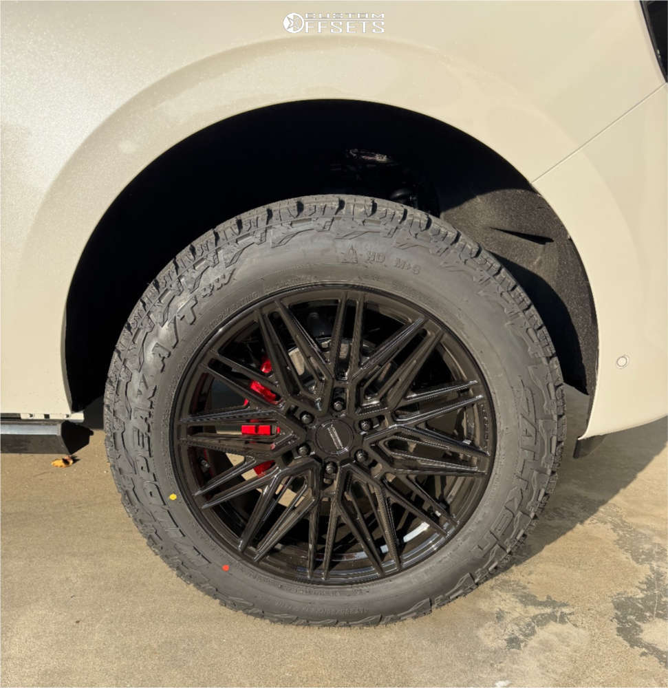 2024 Ford Expedition with 22x9.5 20 Vossen Hf6-5 and 285/55R22 Falken ...