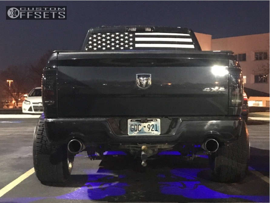 2015 Ram 1500 with 22x14 73 American Force Shield Ss and 305/45R22