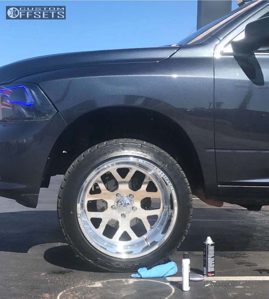 2015 Ram 1500 with 22x14 73 American Force Shield Ss and 305/45R22