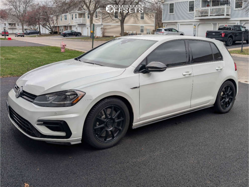 Golf R 17 Inch 2019 Volkswagen Golf R with 17x8.5 45 Motegi Mr140 and 225/45R17 ...