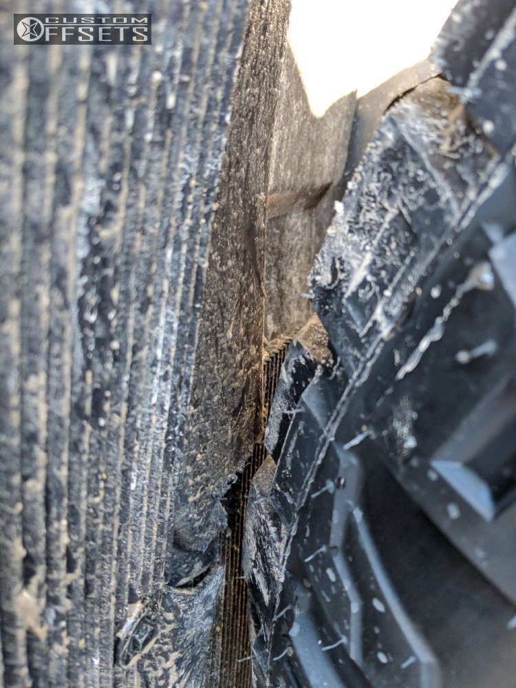 2017 Ram 2500 with 18x9 1 Fuel Trophy and 295/70R18 Nitto Ridge ...