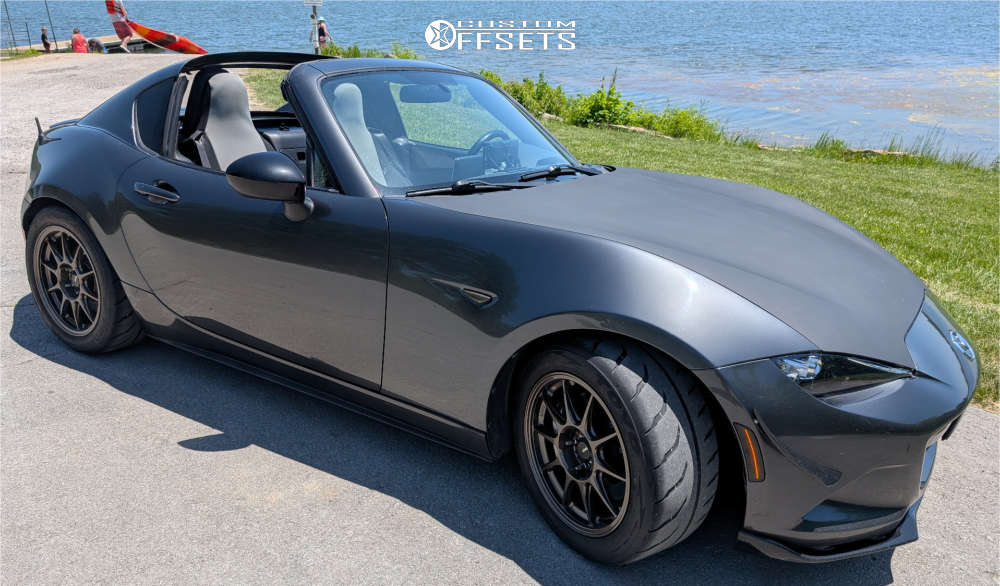 2017 Mazda MX-5 Miata with 16x8 35 Konig Dekagram and 225/45R16