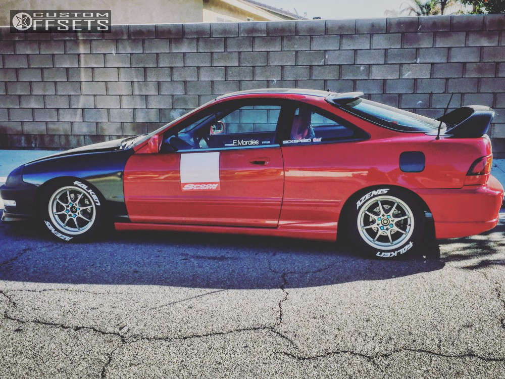 1999 Acura Integra with 15x7 25 Rota Dpt and 205/50R15 Falken Azenis Rt ...