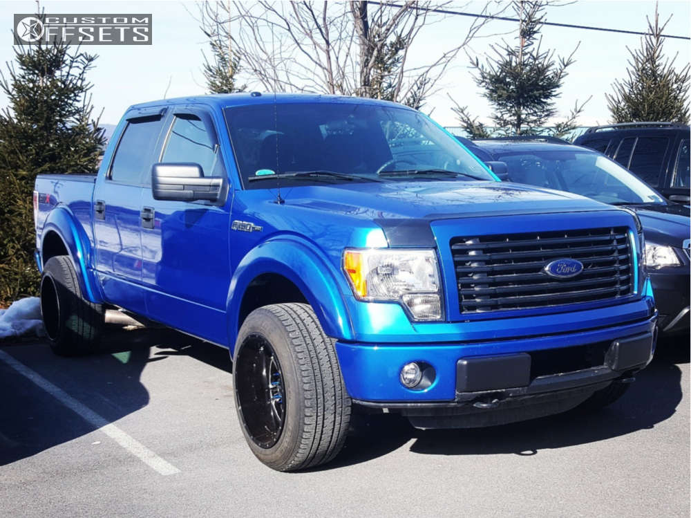 2014 Ford F-150 with 20x12 -51 Vision Rage and 275/50R20 Bridgestone ...