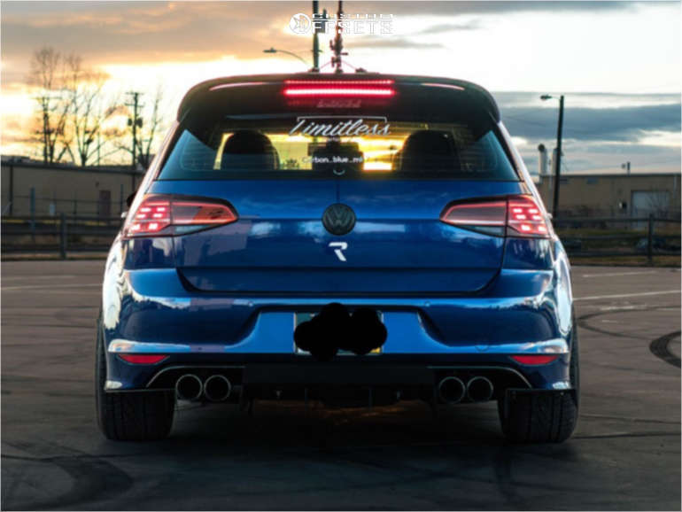 Rssw Rims Golf R 2015 Volkswagen Golf R with 19x9.5 35 ESR Sr01 and 235/35R19 ...