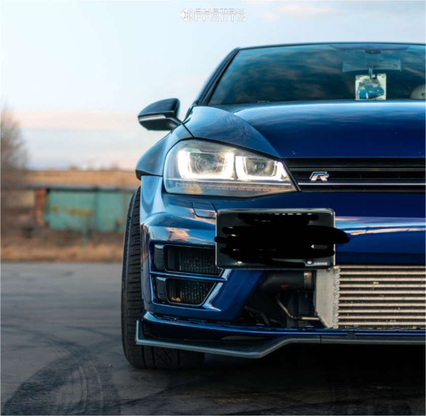 Rssw Rims Golf R 2015 Volkswagen Golf R with 19x9.5 35 ESR Sr01 and 235/35R19 ...