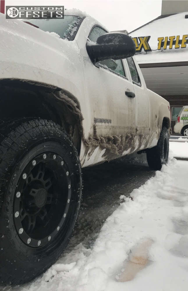 2012 GMC Sierra 1500 with 17x9 -6 Pro Comp Series 31 and 285/70R17 Toyo ...