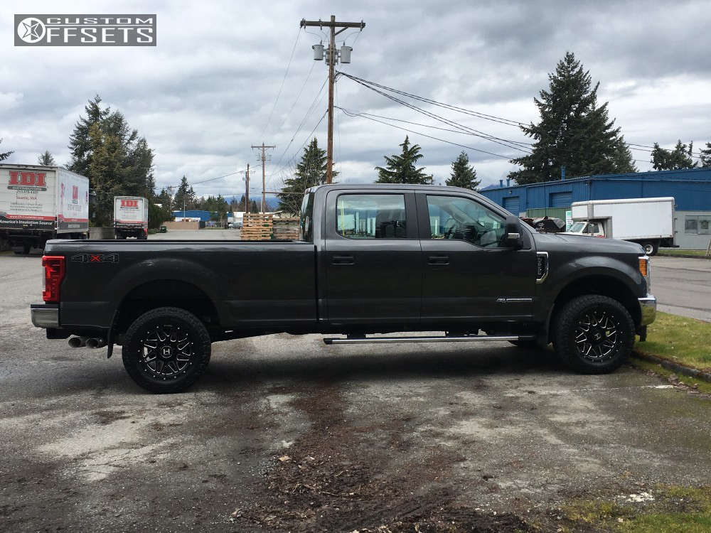 2017 Ford F-250 Super Duty with 20x9 0 Hostile Sprocket and 295/60R20 ...