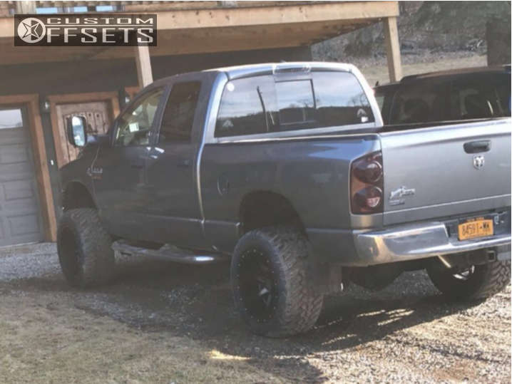 Curated visual reference: Fresh Look at 2009 Dodge Ram 2500 With 20X12 44 Raceline Shift And