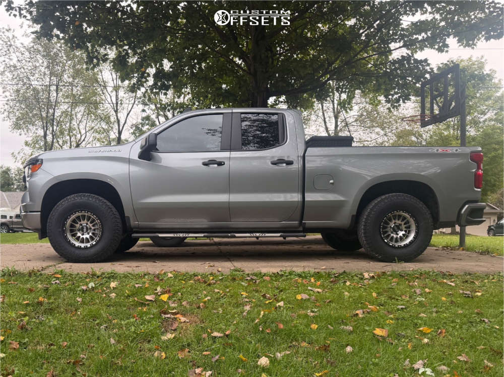 Coilover Leveling Kit 2025 Chevrolet Silverado 1500 with 17x9 0 Scale 4x4 S04 and 285/75R17 ...
