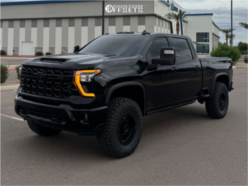 2026 Chevrolet Silverado 2500 HD with 18x9 12 Hostile Dominator and ...