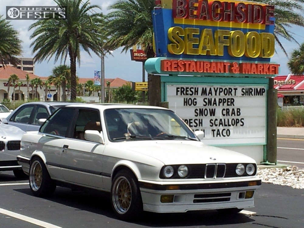 1989 BMW 325is with 16x8 20 BBS Rs and 205/50R16 Pirelli P