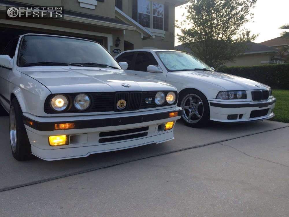 1989 BMW 325is with 16x8 20 BBS Rs and 205/50R16 Pirelli P-zero 