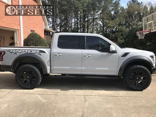 2017 Ford Raptor with 20x9 1 Fuel Vapor and 35/12.5R20 Nitto Ridge ...