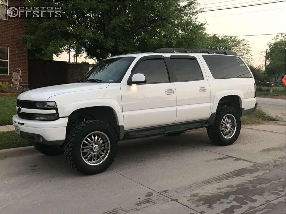 【porte】 SUBURBAN Dirt 2002 Chevrolet Suburban with 20x10 -12 Venti V98 and 35/12.5