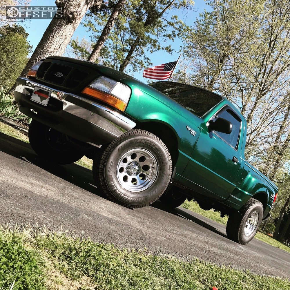 1998 Ford Ranger with 15x8 -27 Alloy Ion Style 171 and 31/10.5R15