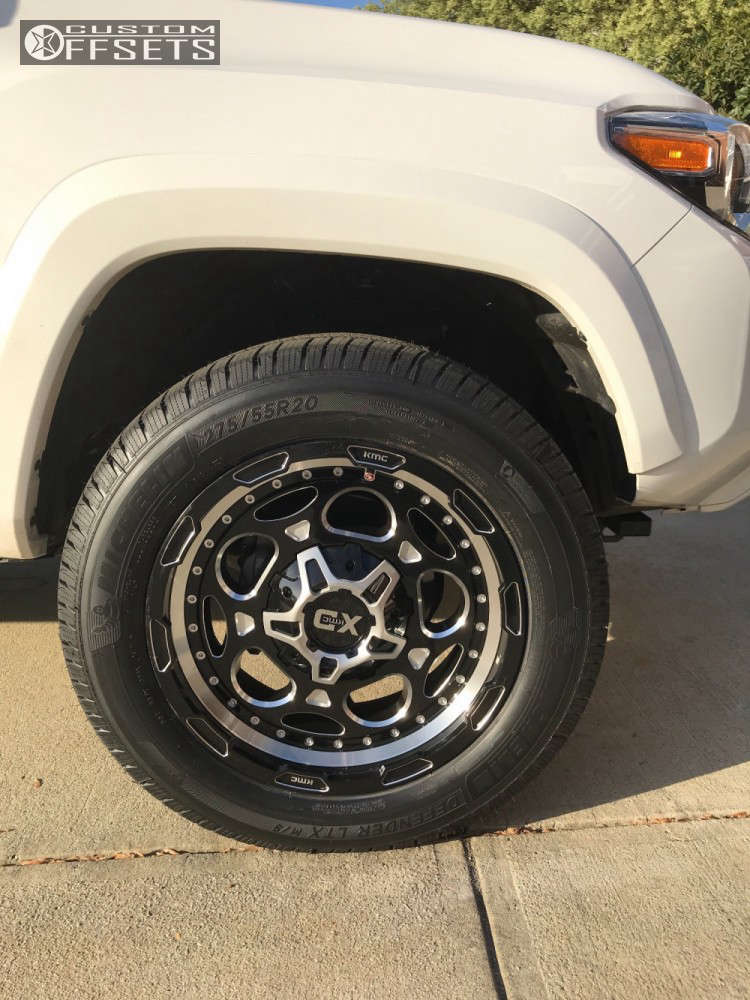 2018 Toyota Tacoma with 20x9 0 XD Xd837 and 275/55R20 Michelin Defender ...