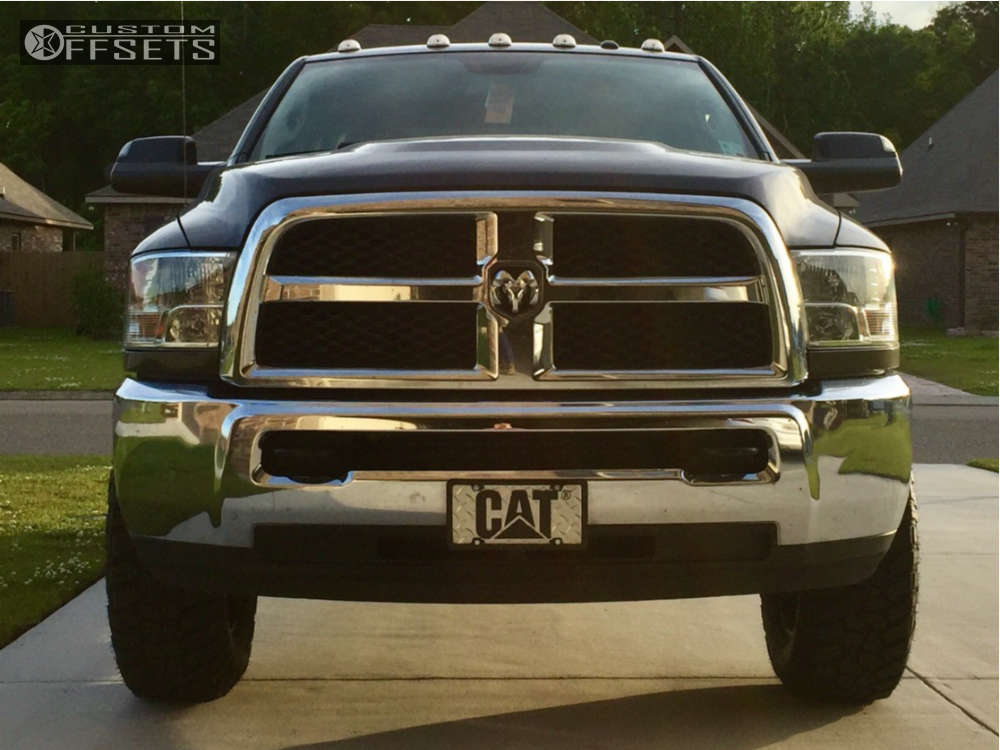 2016 Ram 2500 with 20x9 20 Fuel Maverick and 295/65R20 General Grabber ...