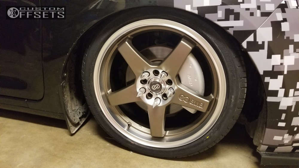 2008 Scion XB with 17x7 45 Enkei Ev5 and 205/40R17 Delinte D7 Thunder