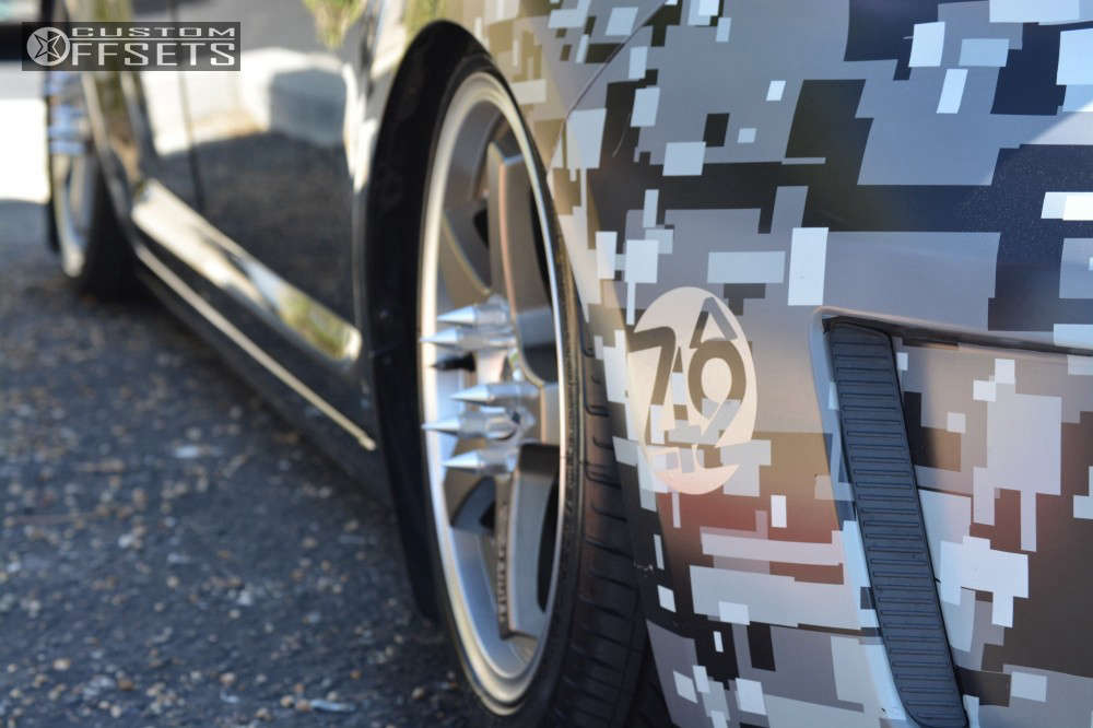 2008 Scion XB with 17x7 45 Enkei Ev5 and 205/40R17 Delinte D7 Thunder