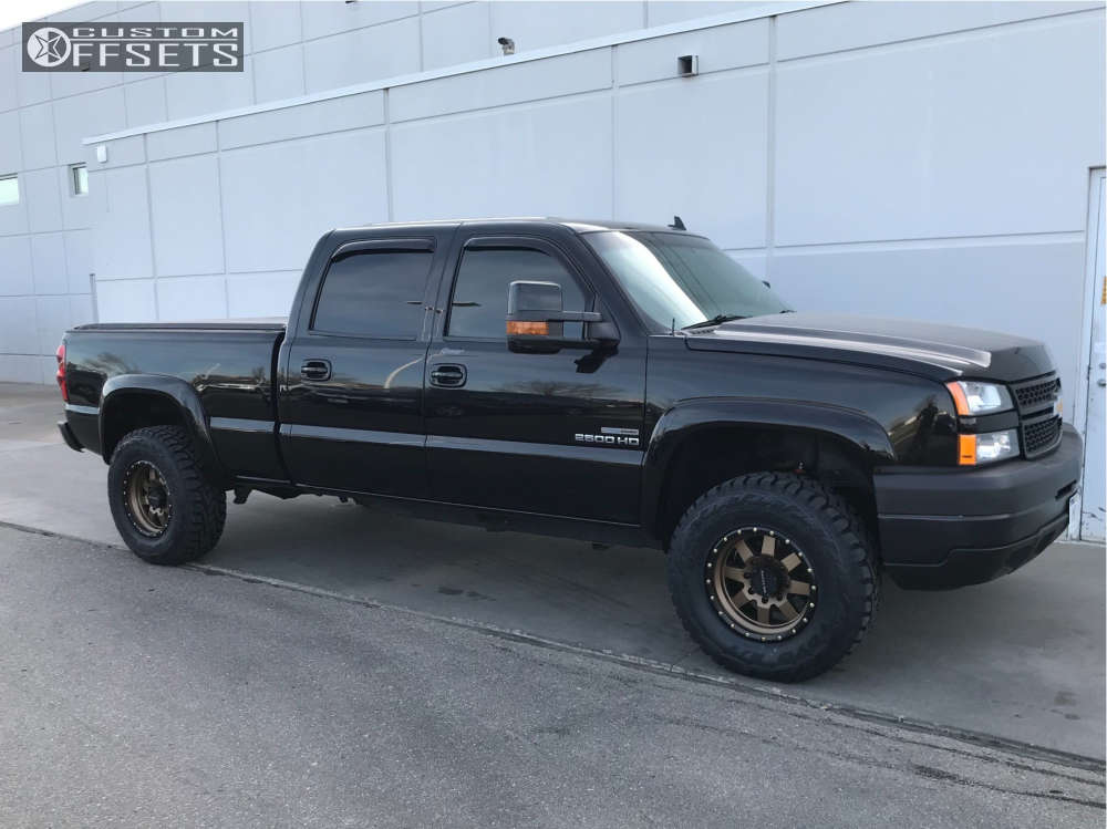 2006 Chevrolet Silverado 2500 HD with 17x9 -12 Raceline Defender and ...