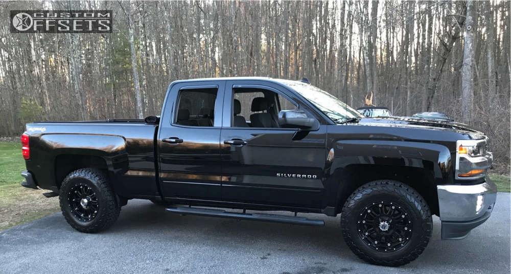 Xd795 2016 Chevrolet Silverado 1500 with 18x9 18 XD Xd795 and 275/70R18 ...