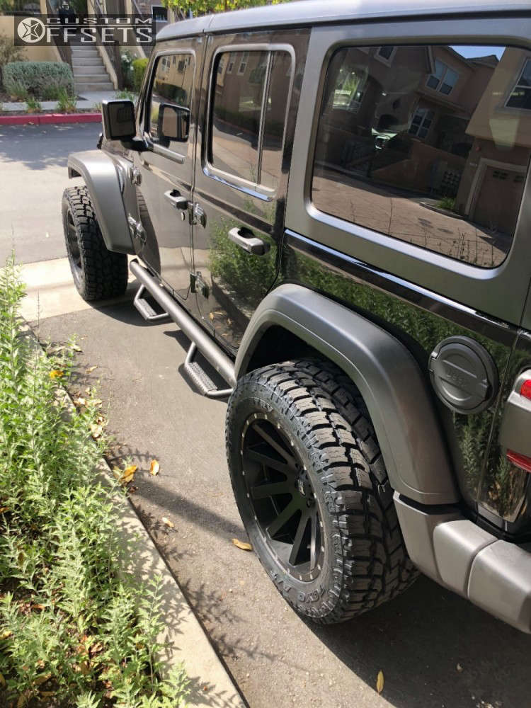 2018 Jeep Wrangler with 20x10 -24 XD Heist and 33/12.5R20 Toyo ...