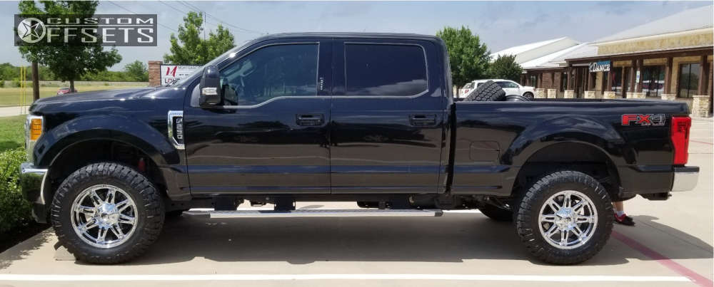 2017 Ford F-250 Super Duty with 20x9 1 Fuel Hostage D530 and 295/65R20 ...